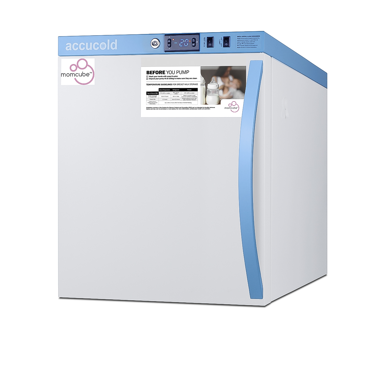 Performance Series 1.4 cu.ft. MOMCUBE breast milk freezer